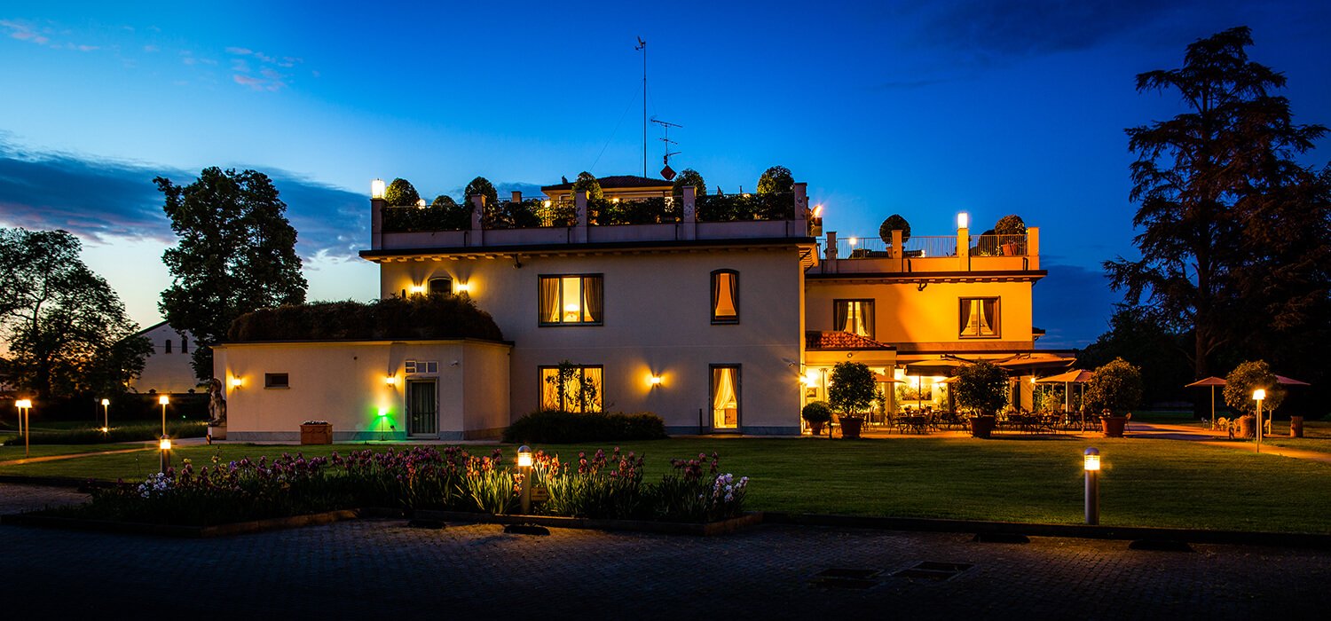 Villa Necchi alla Portalupa notturna